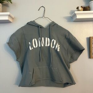 Blue/Gray London Hoodie